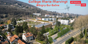 Futur collège Albigny sur Saône