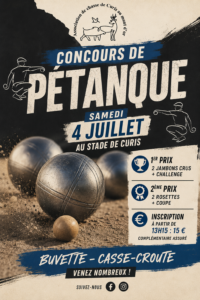 Concours de pétanque